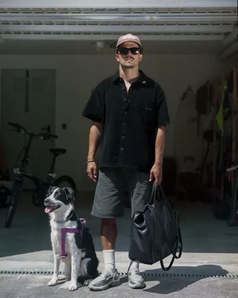 Laje SS25, with dog